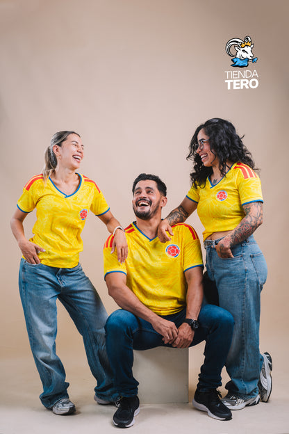 Camiseta Selección Colombia Equipación 1 Mundial 2026