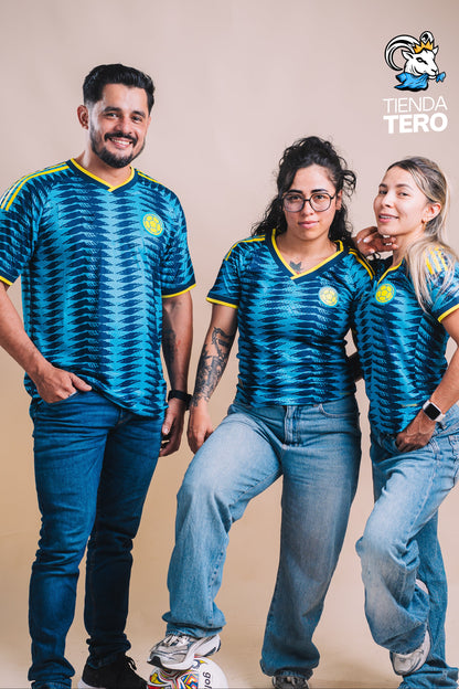 Selección Colombia Azul Equipación 2 Mundial 2026