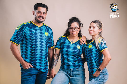 Selección Colombia Azul Equipación 2 Mundial 2026